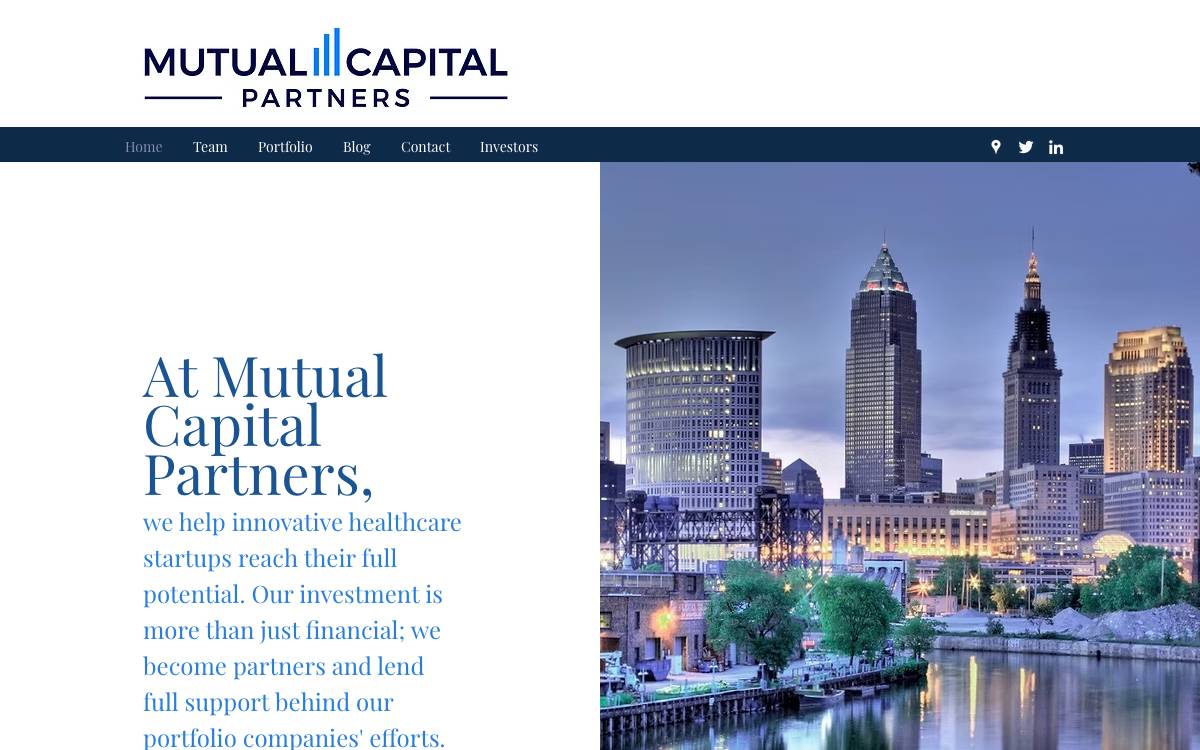 Mutual Capital Partners website preview