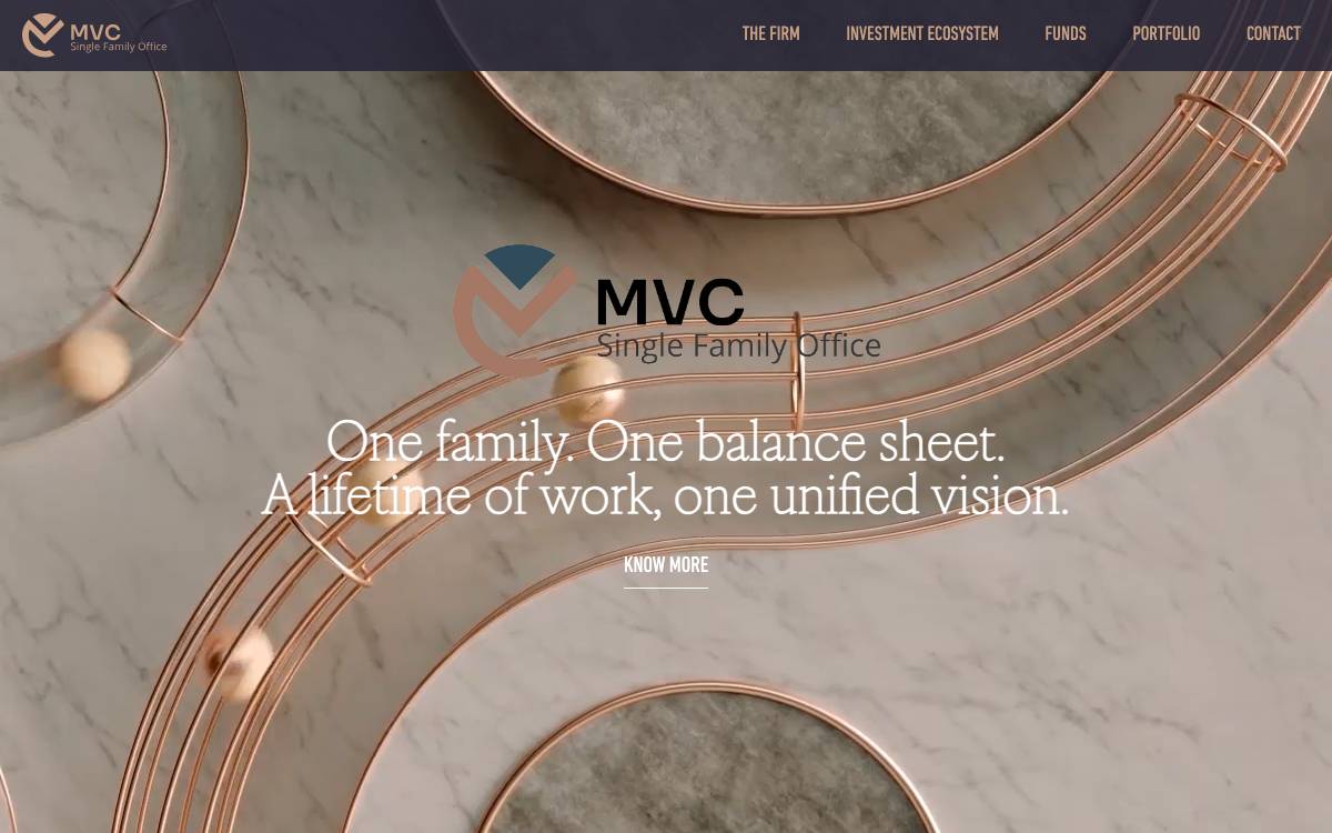 MVC Single Family Office website preview