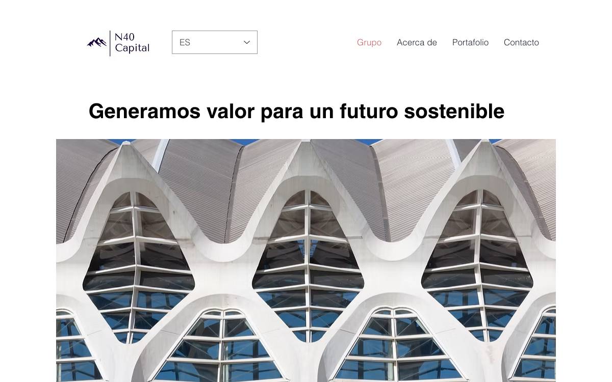 N40 Capital website preview