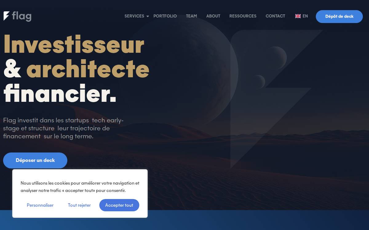 Nano Ventures website preview