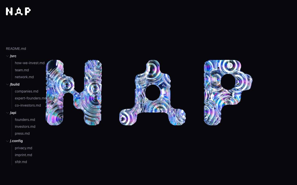 NAP website preview