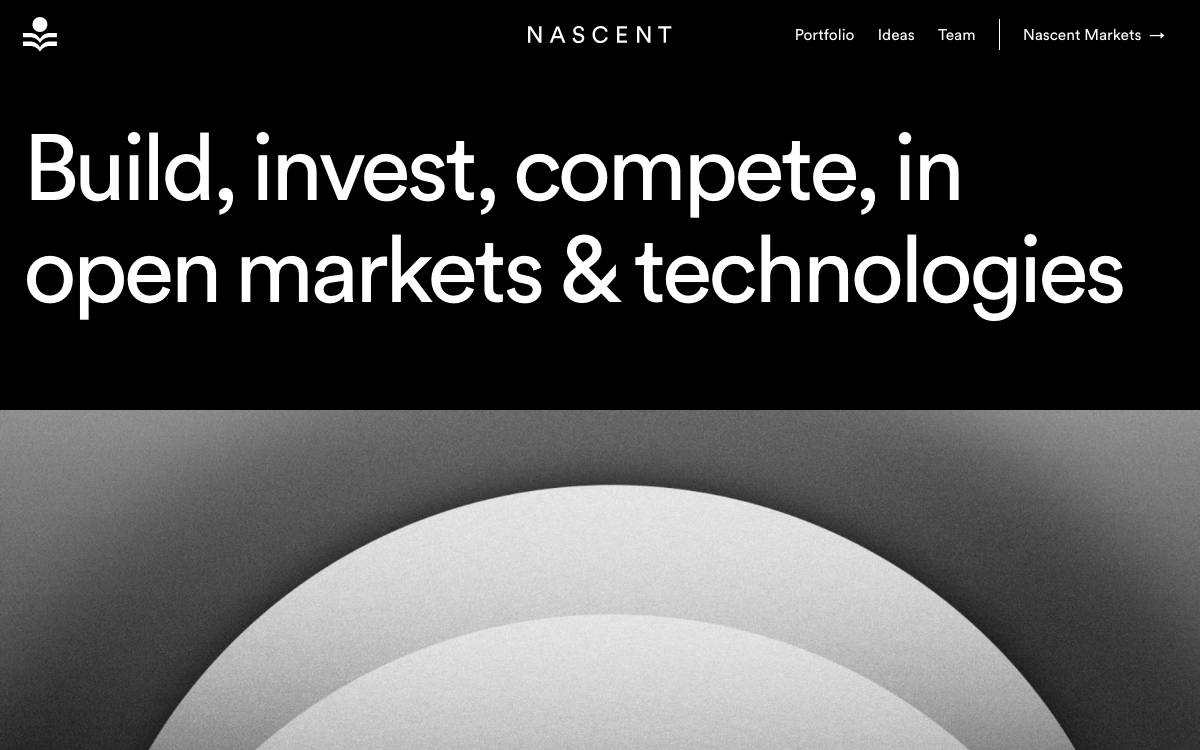 Nascent website preview