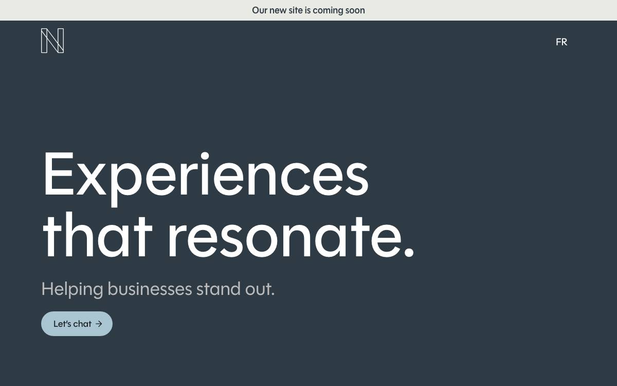 Nascent website preview