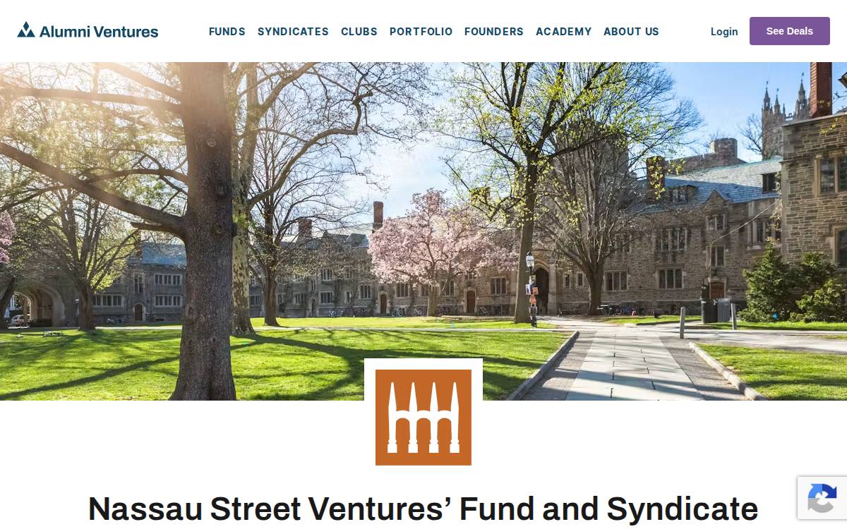 Nassau Street Ventures website preview