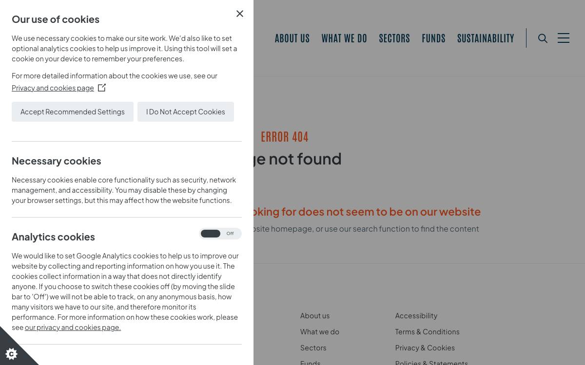 National Digital Infrastructure Fund website preview