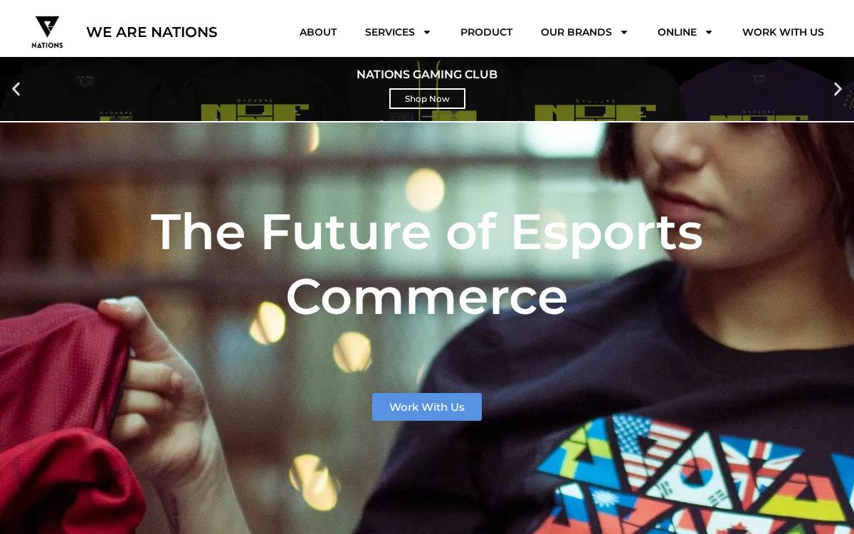 Nations Ventures website preview