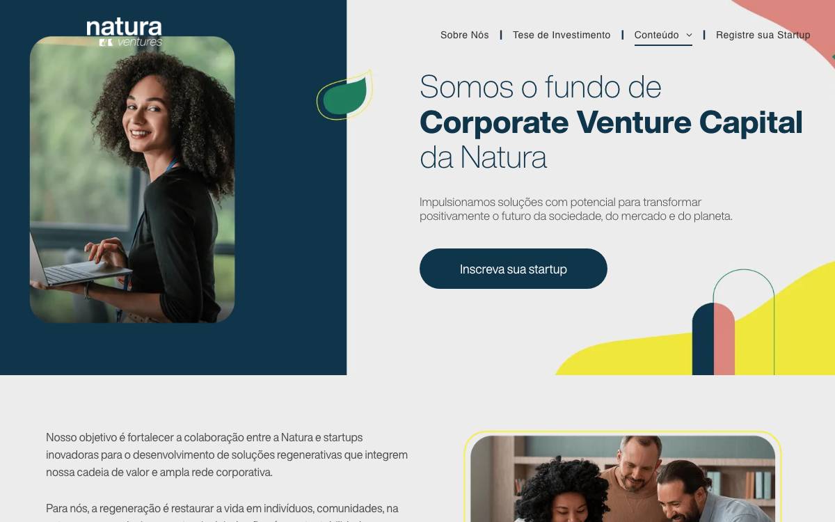 Natura Ventures website preview