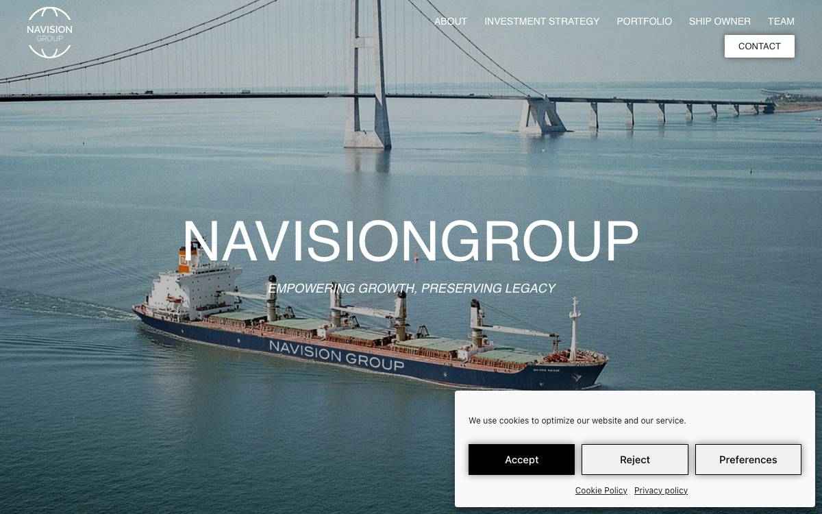NavisionGroup website preview