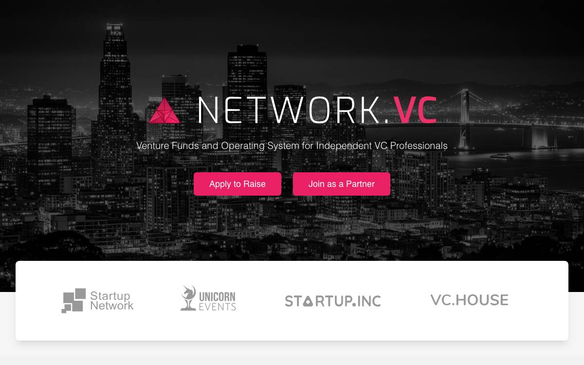 Network VC website preview