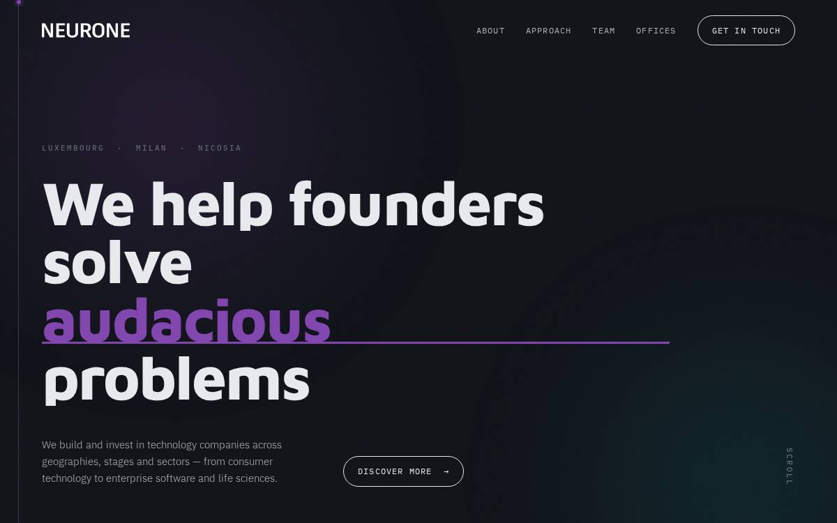 Neurone Group website preview