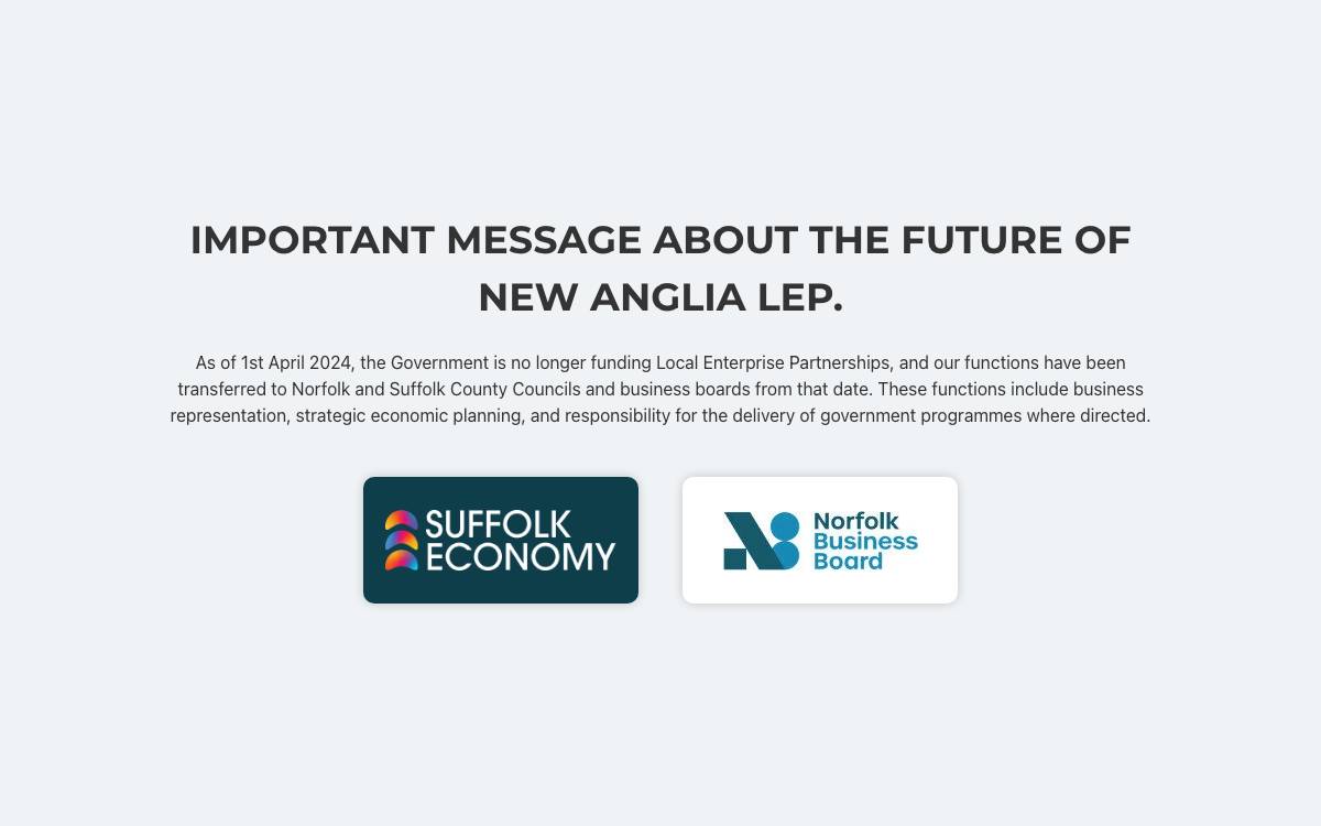 New Anglia Capital website preview