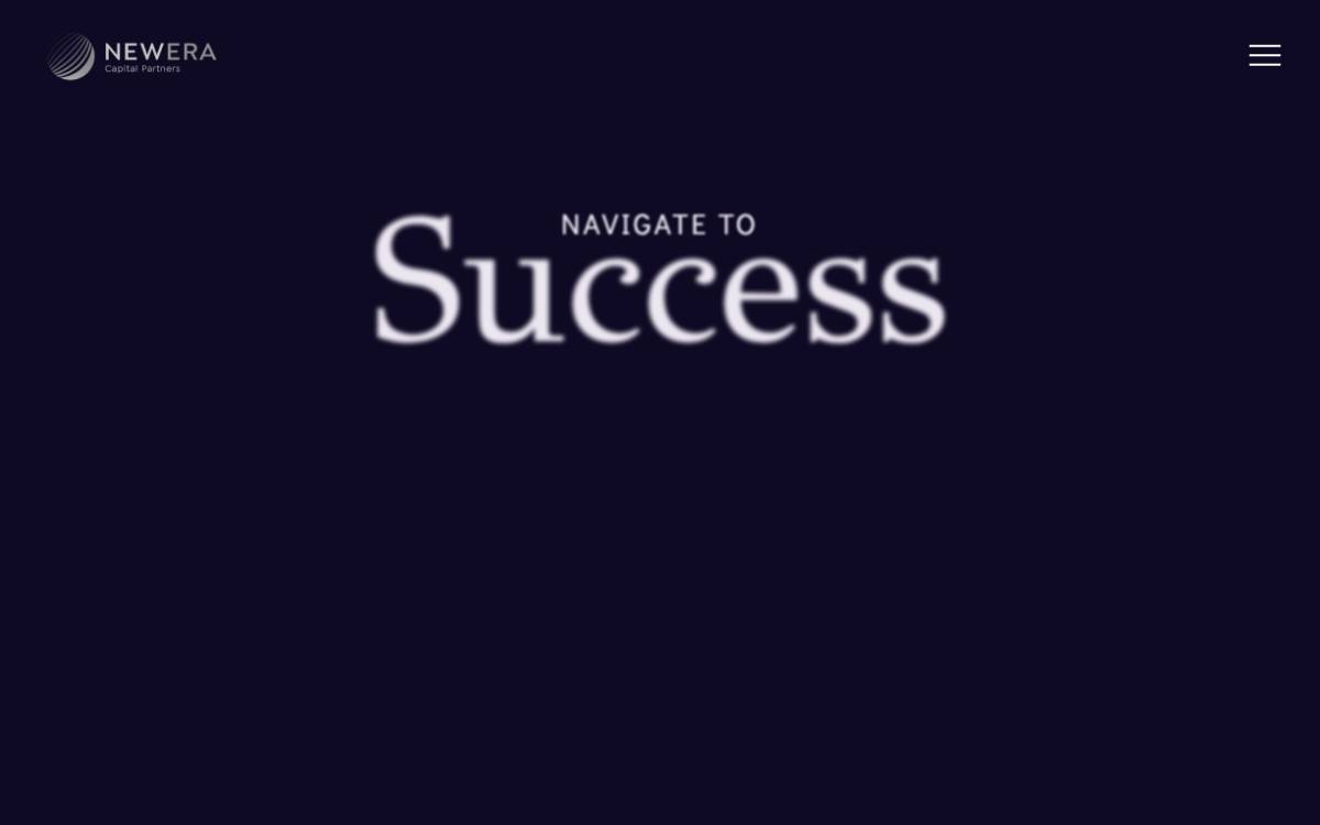 New Era Capital Partners website preview