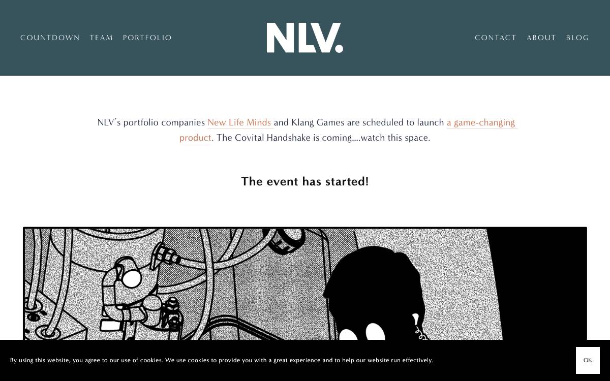 New Life Ventures website preview