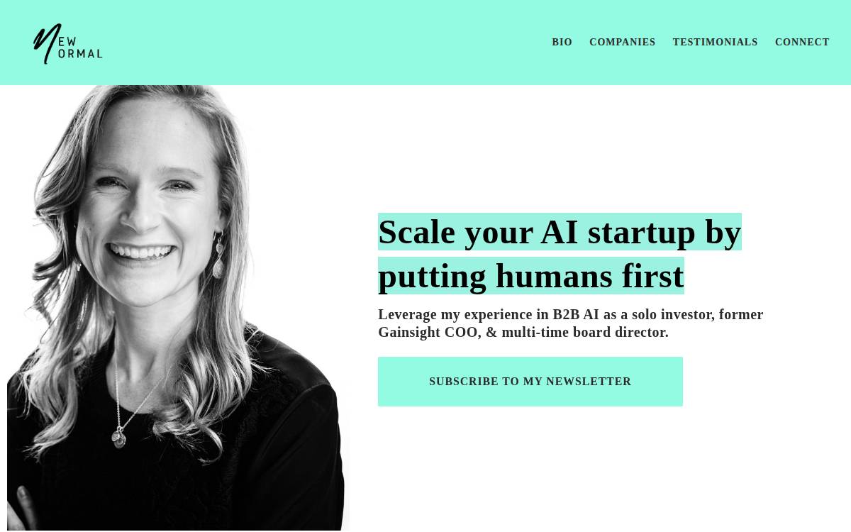 New Normal website preview