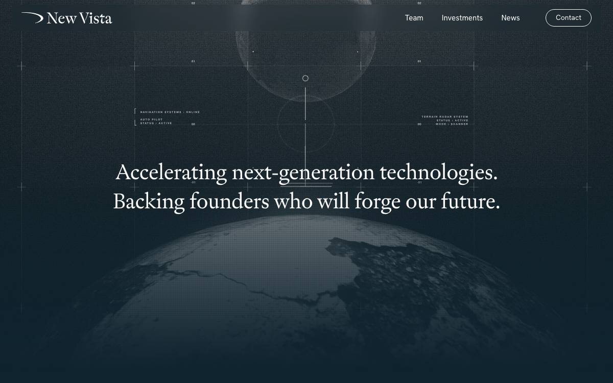 NEW VISTA CAPITAL website preview