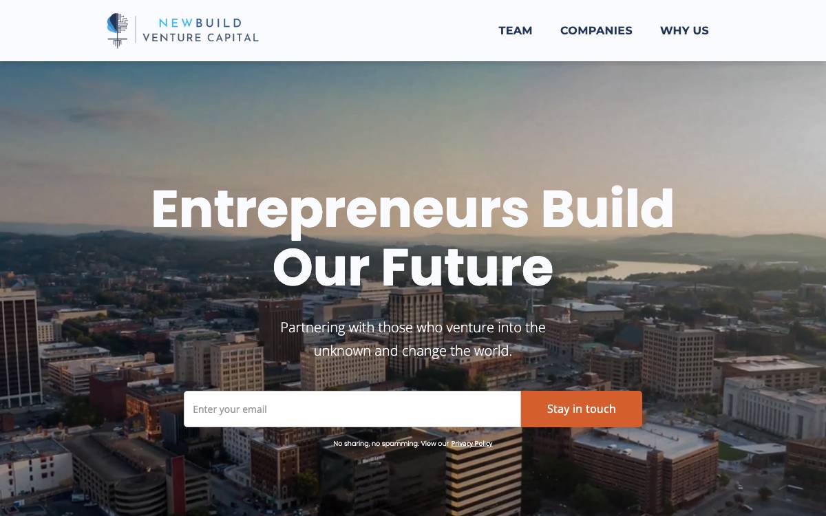 NewBuild.VC website preview