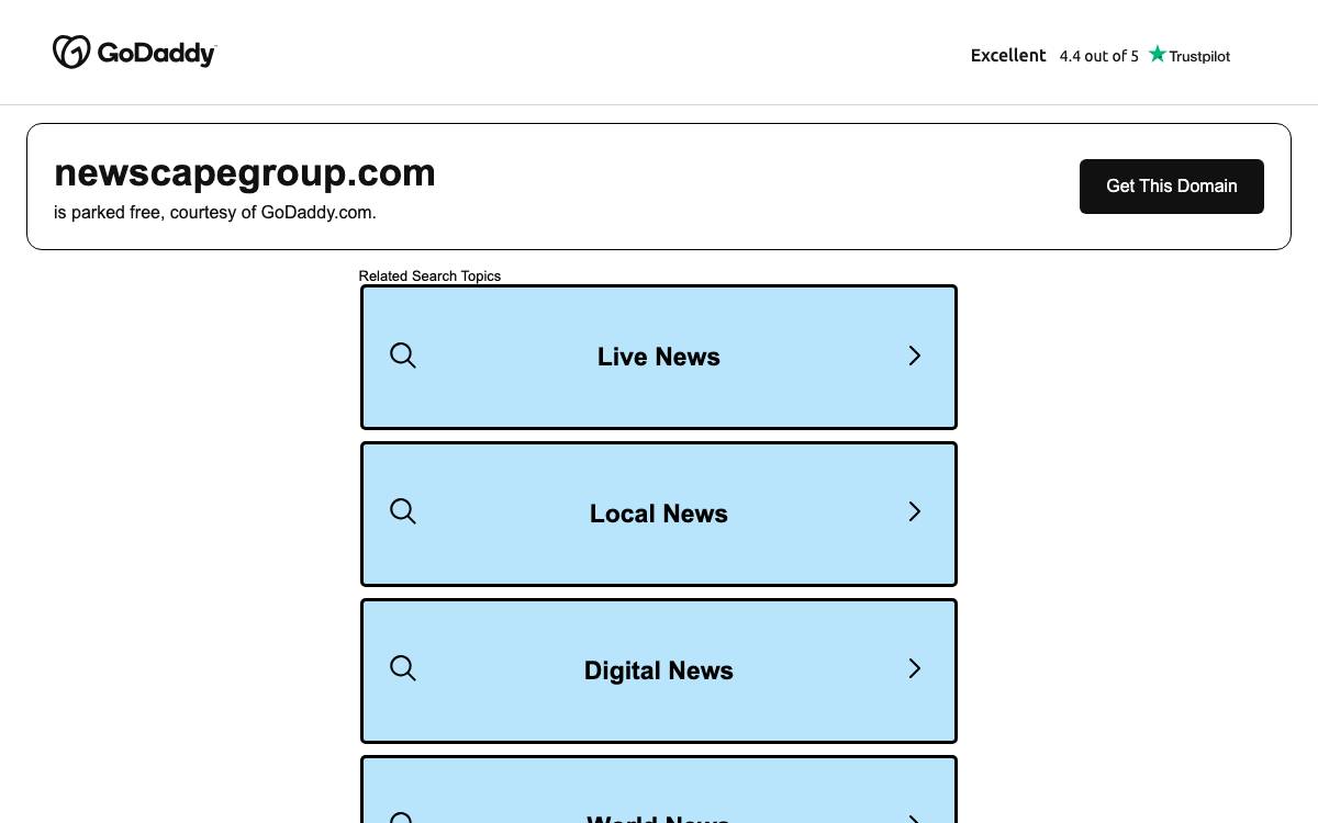 Newscape Capital Group website preview