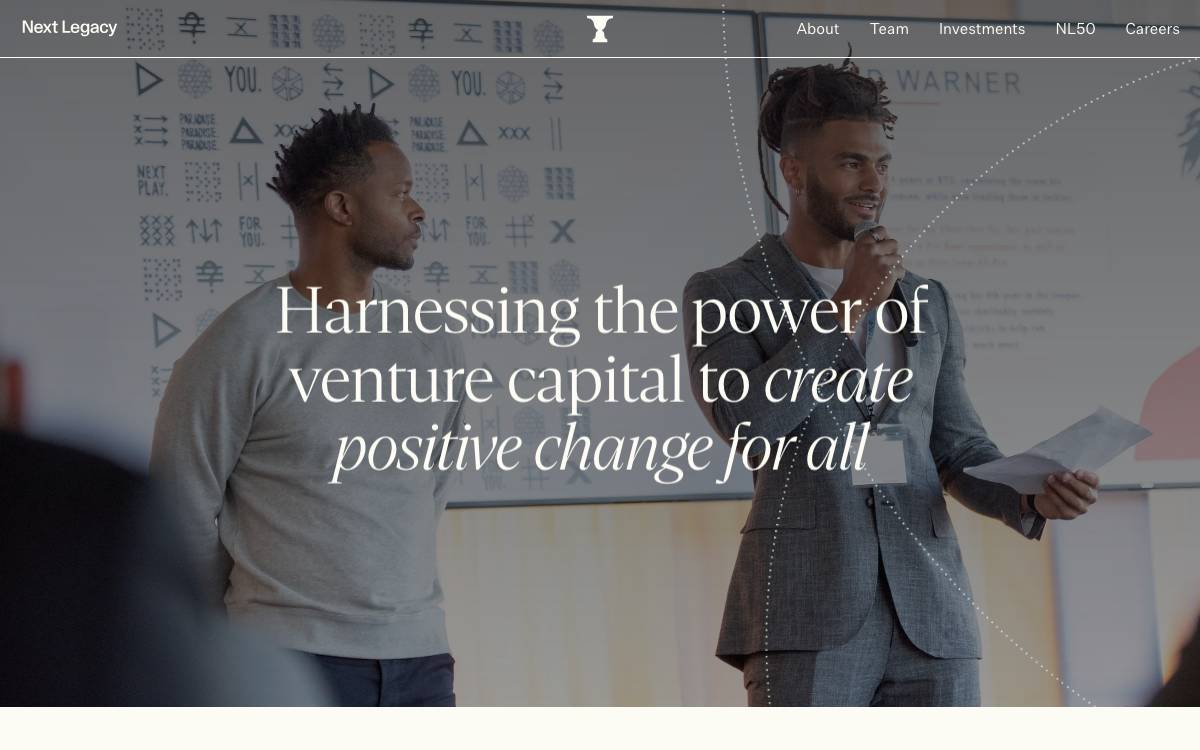 Next Legacy Partners website preview