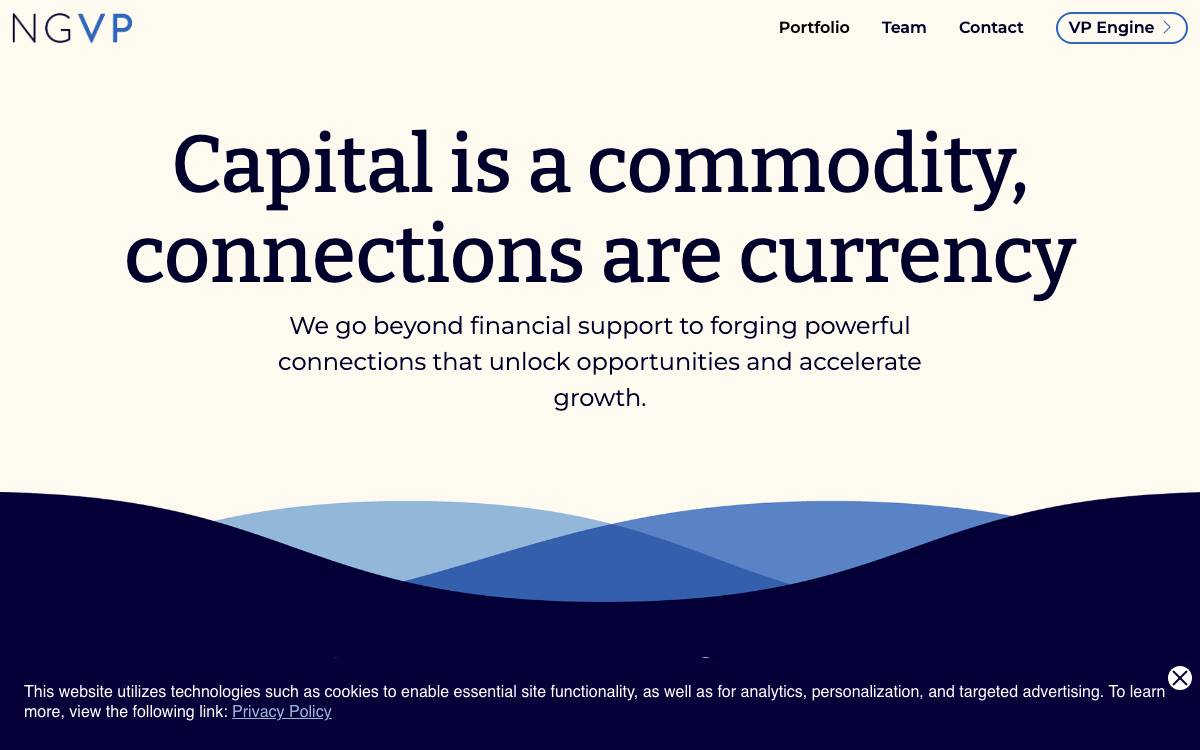NextGen Venture Partners website preview