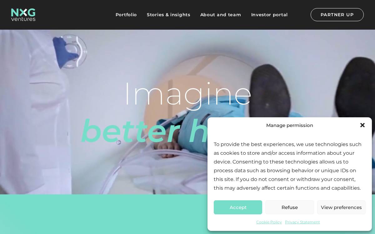 NextGen Ventures website preview