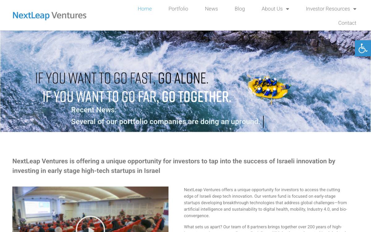 NextLeap Ventures website preview