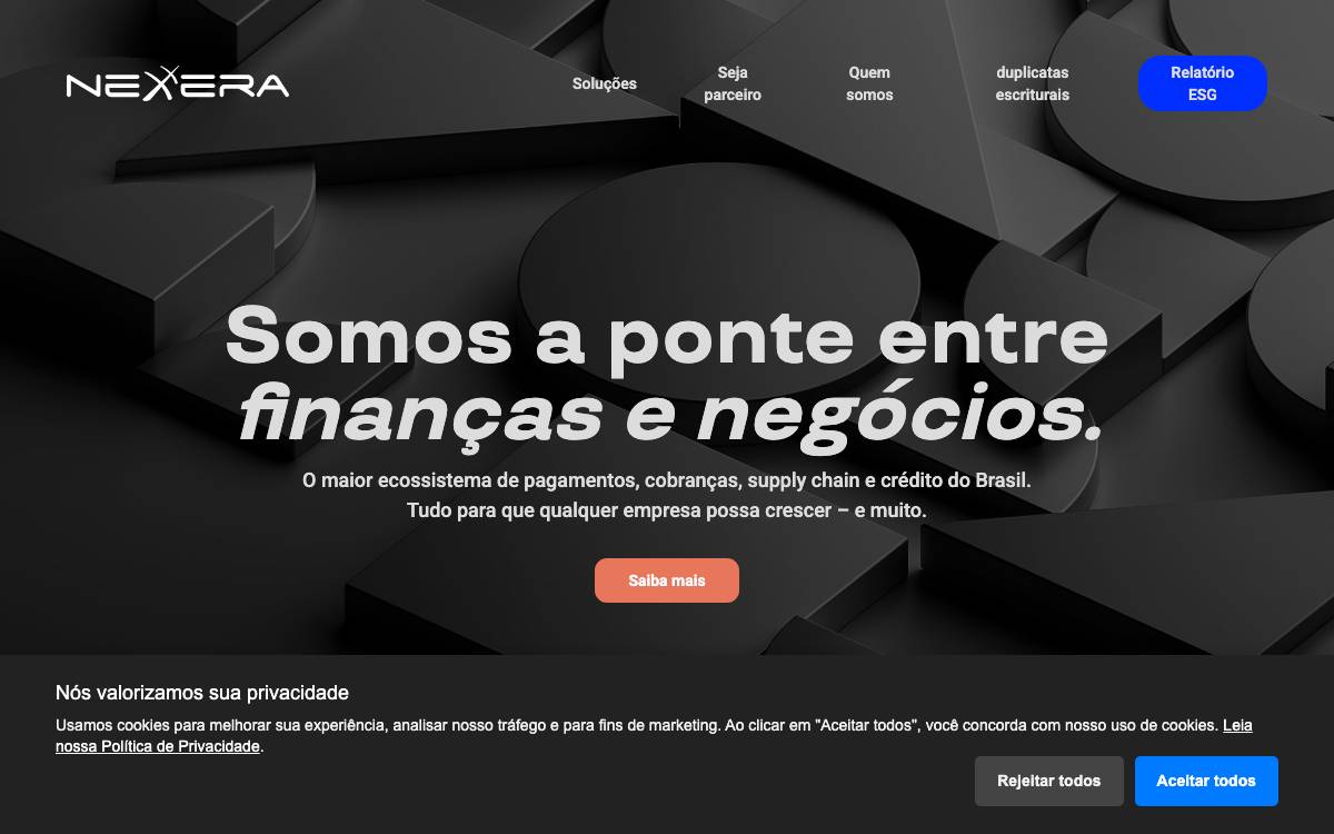 Nexxera website preview
