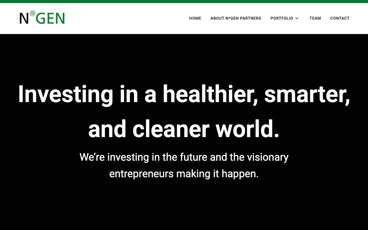 NGEN Partners website preview