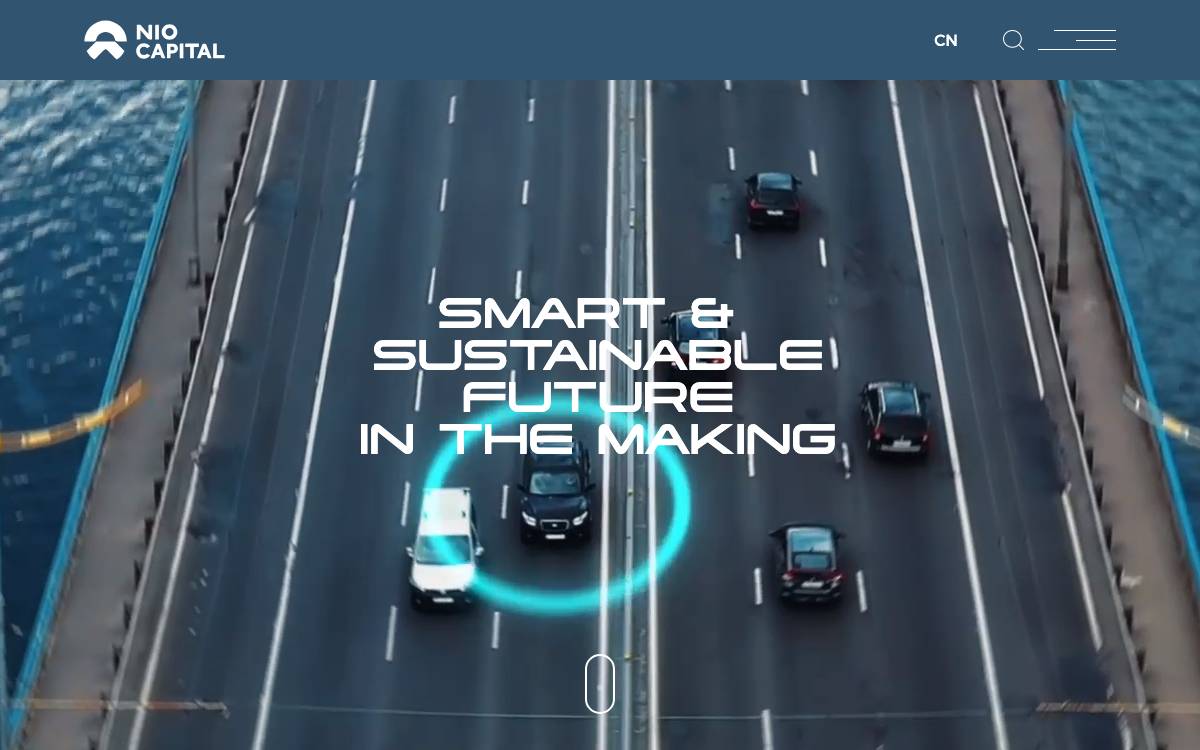 NIO Capital website preview