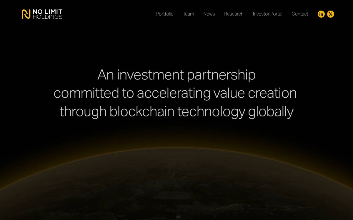 No Limit Holdings (NLH) website preview