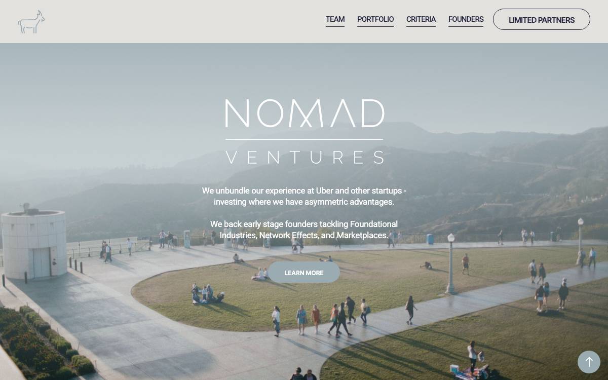 Nomad Venture Partners, Llc website preview