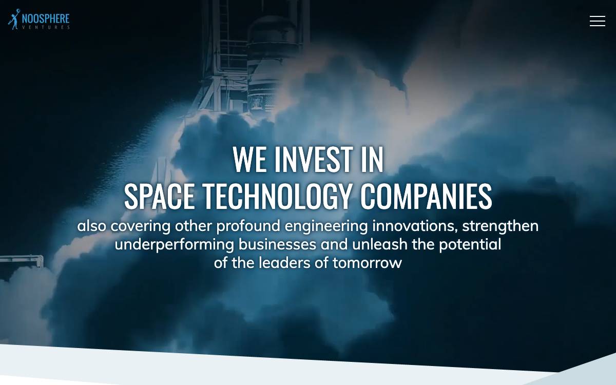 Noosphere Ventures website preview
