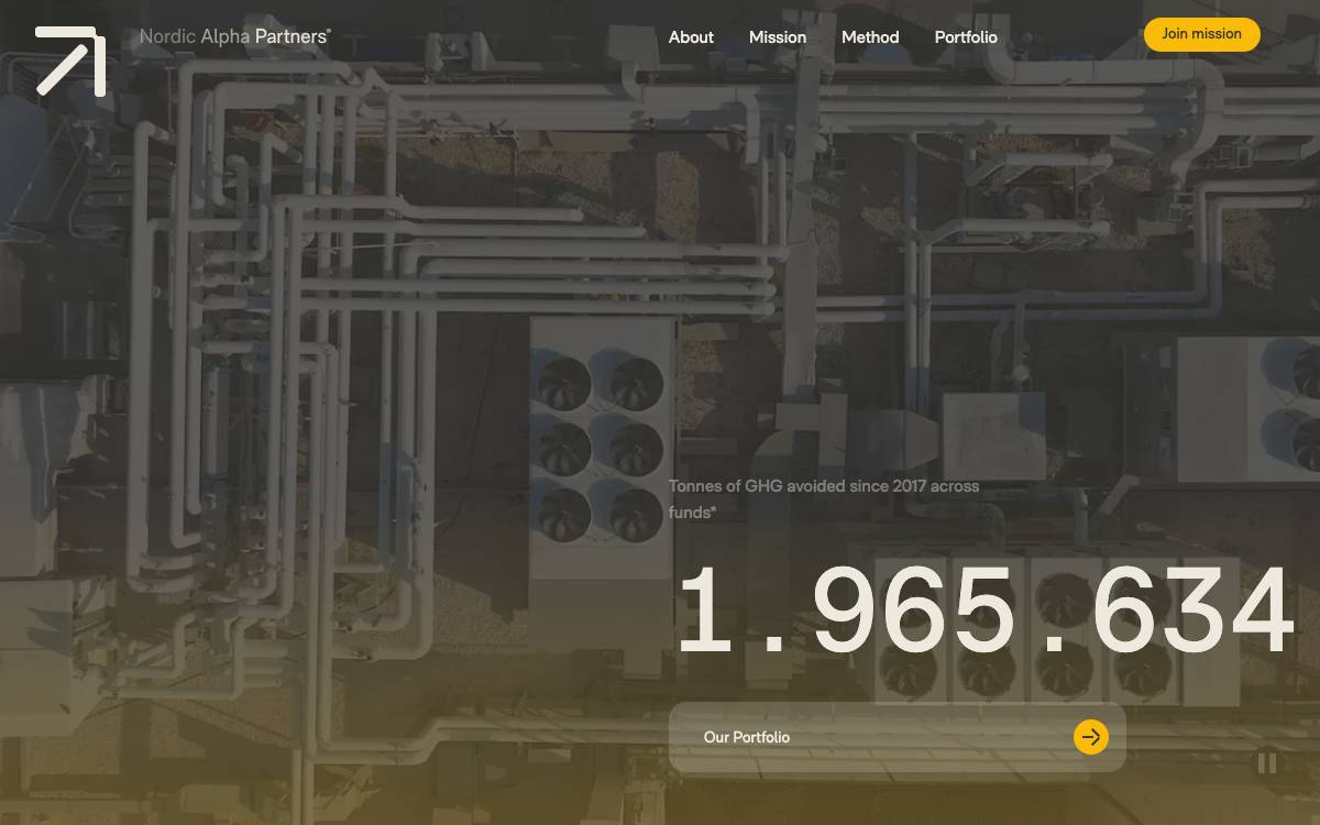 Nordic Alpha Partners website preview