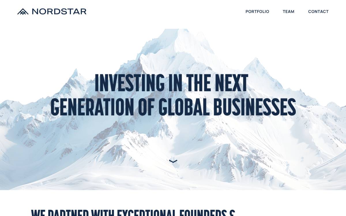 Nordstar website preview