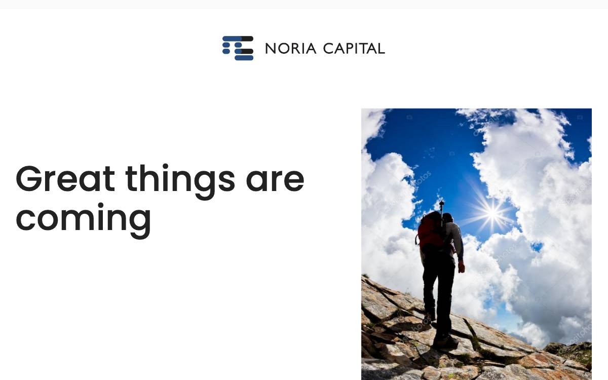 Noria Capital website preview
