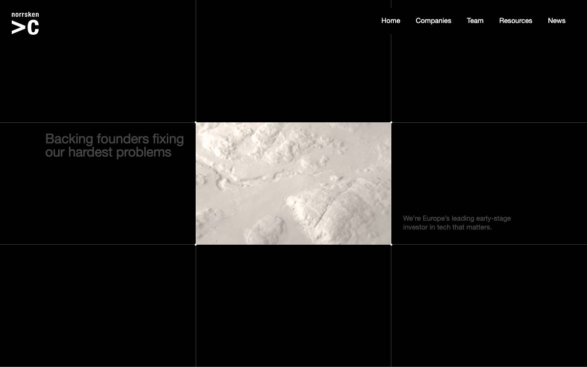 Norrsken VC website preview