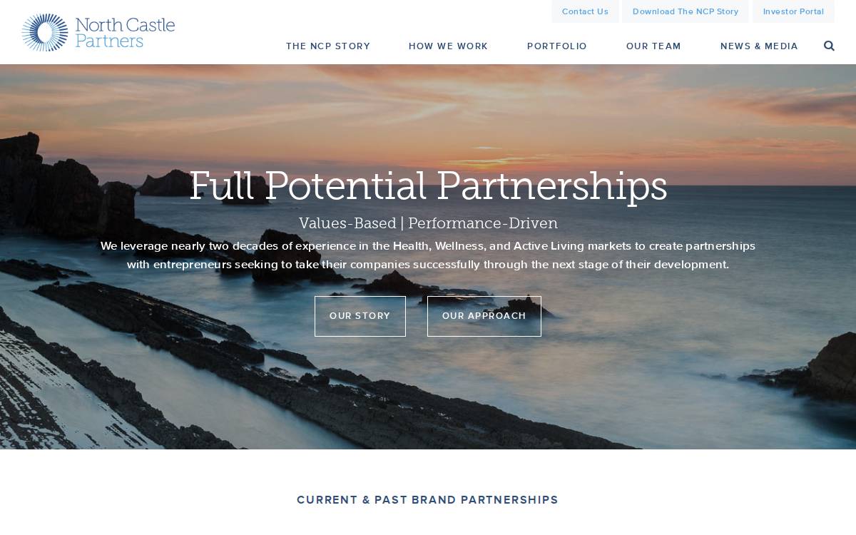 North Castle Partners website preview