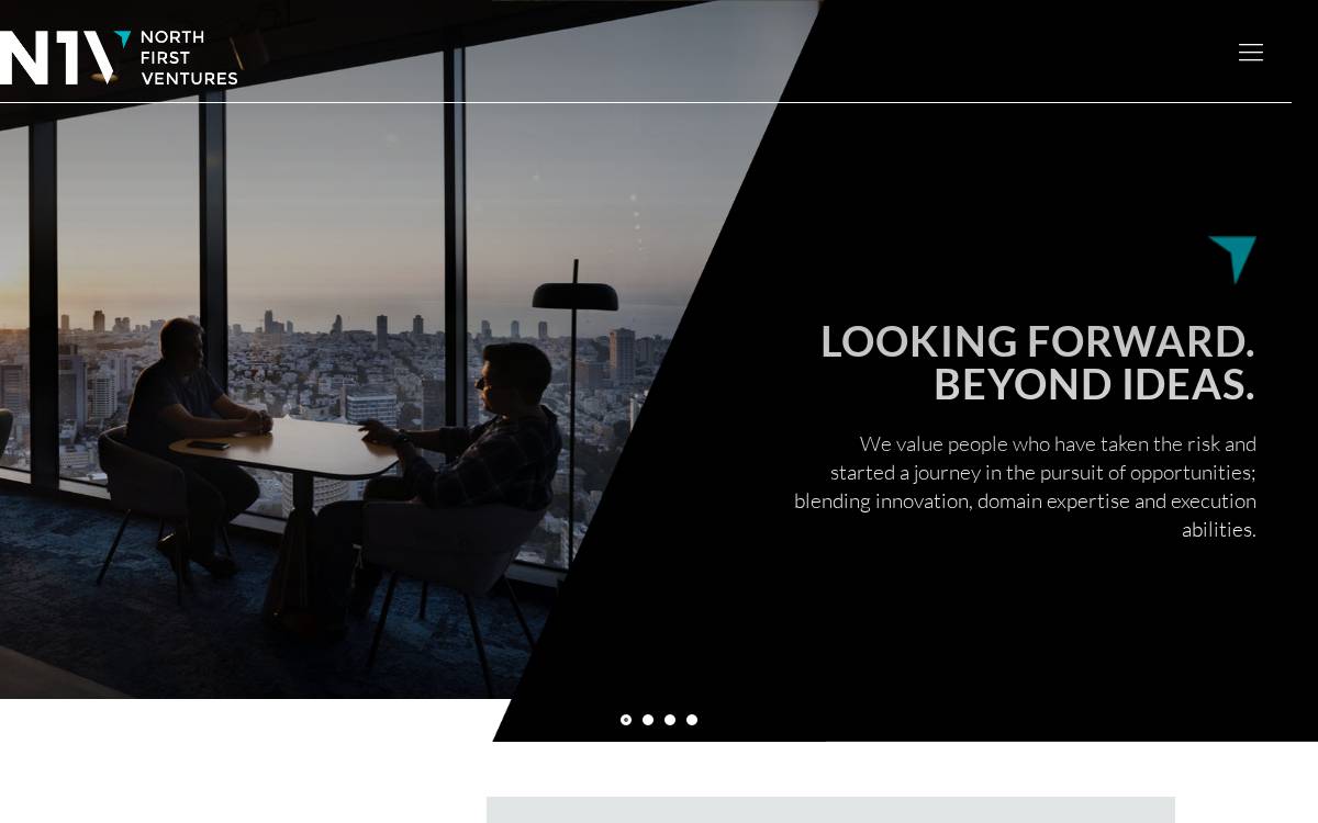North First Ventures website preview