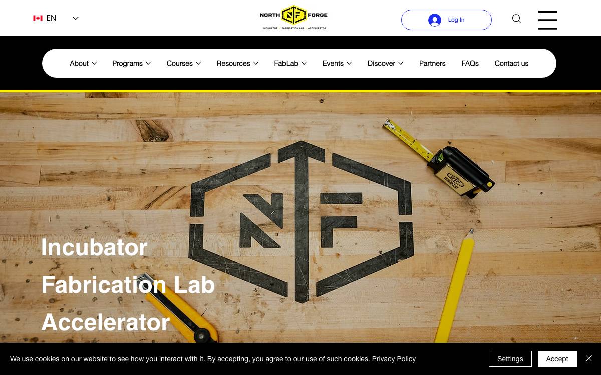 North Forge Technology Exchange website preview
