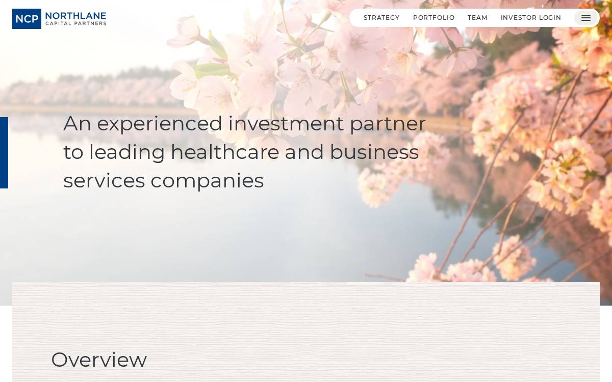 Northlane Capital Partners website preview