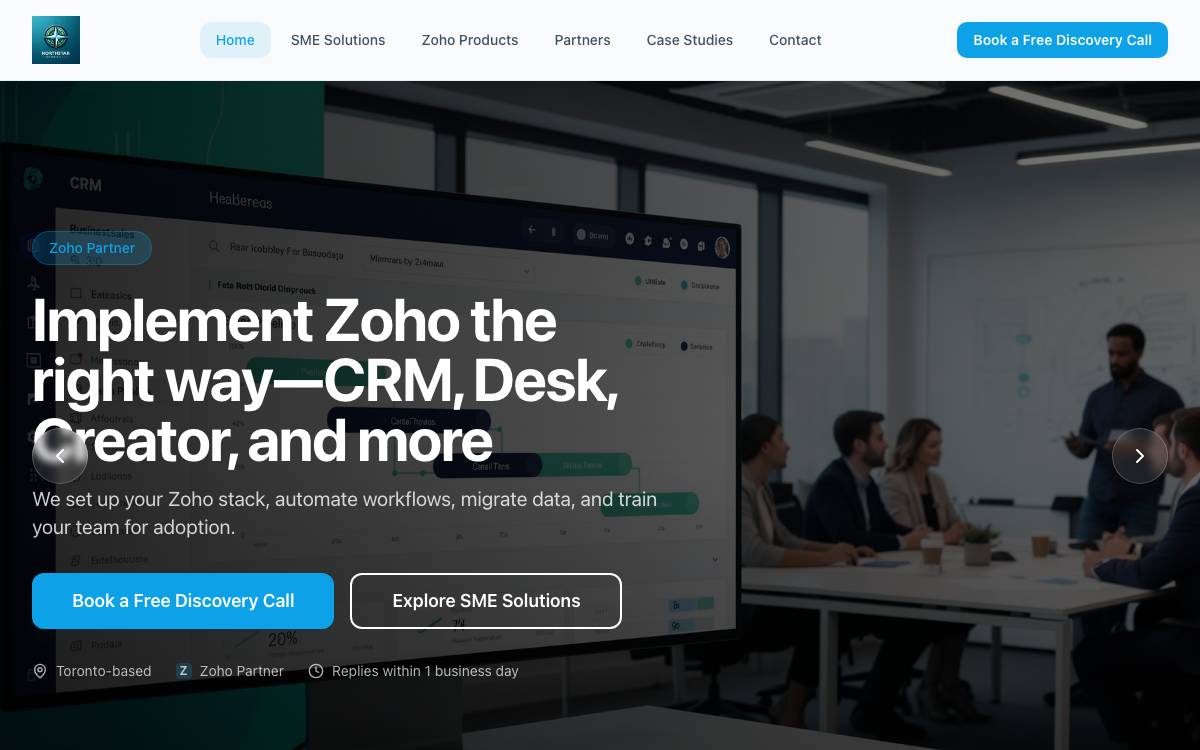 NorthStar Business Studio website preview