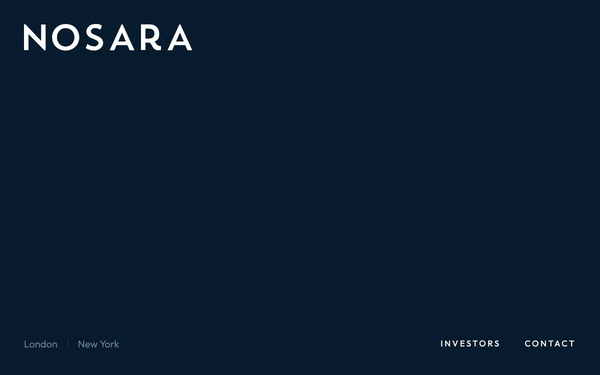 Nosara Capital website preview