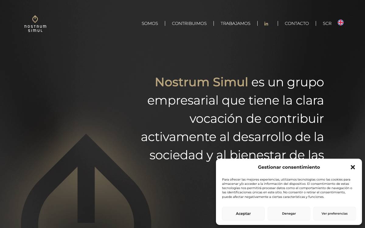 Nostrum Simul website preview