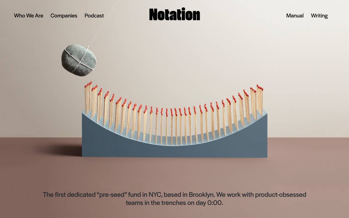 Notation Capital website preview