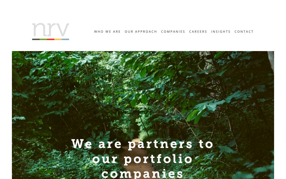 NRV website preview