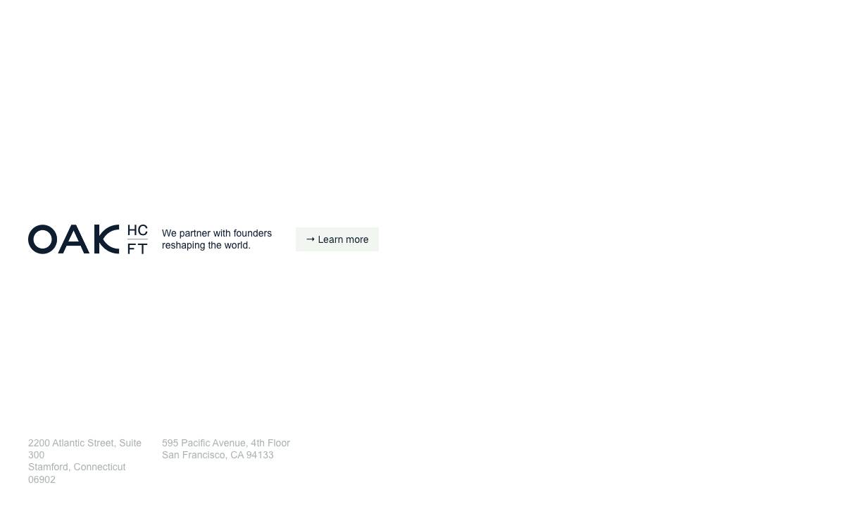 Oak HC/FT website preview