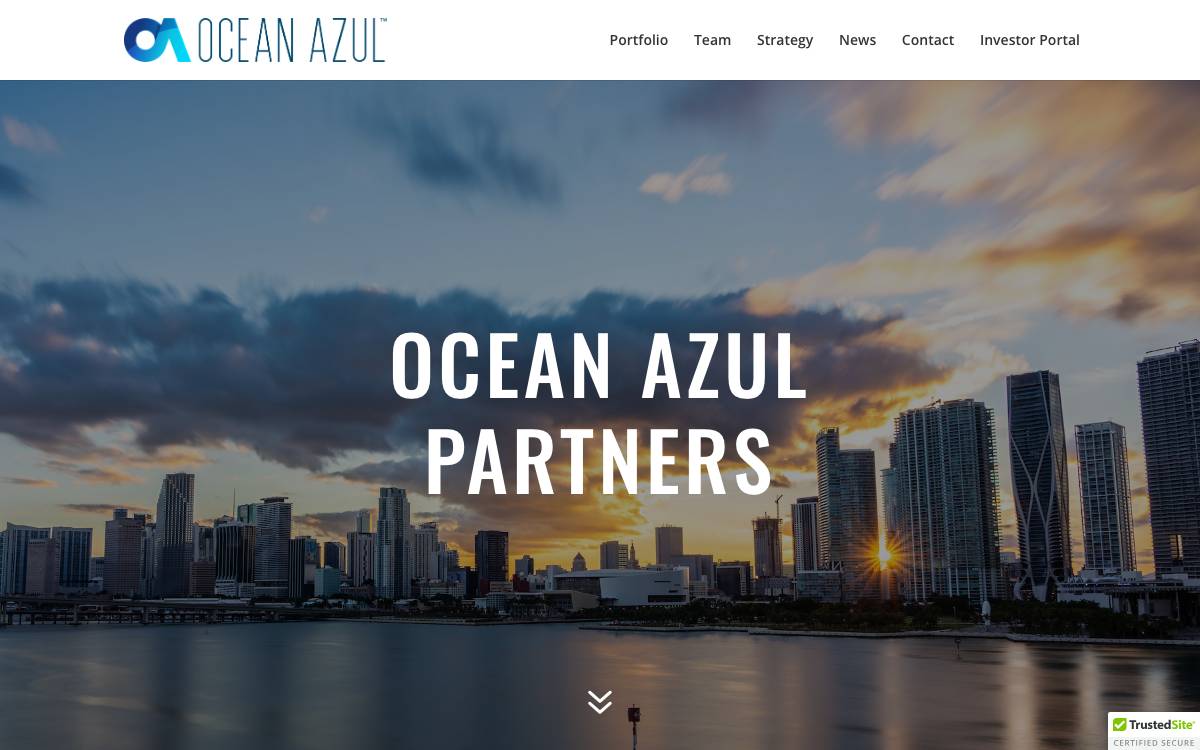Ocean Azul Partners website preview