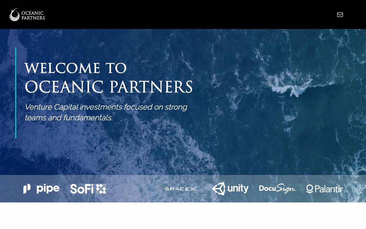 Oceanic Partners website preview