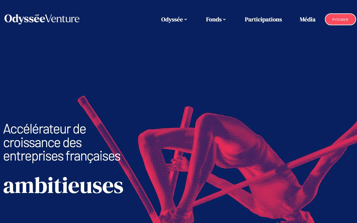 ODYSSEE VENTURE website preview