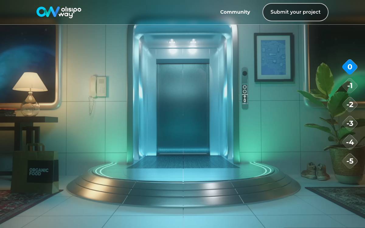 Olisipo Way website preview