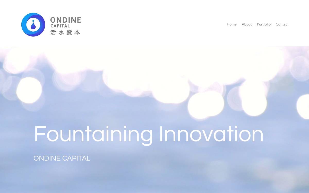 Ondine Capital website preview